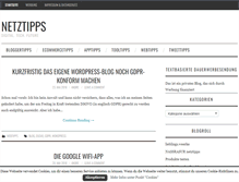 Tablet Screenshot of netztipps.info
